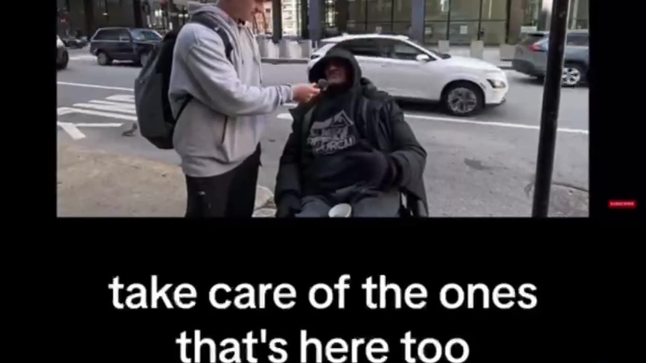 American Homeless Man Kicked Out of Shelter to House Migrants