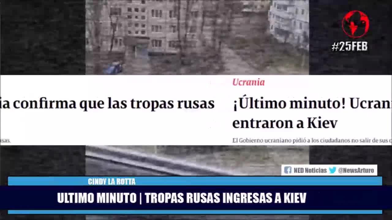 ULTIMO MINUTO ⭕ TROPAS RUSAS INGRESAN A KIEV