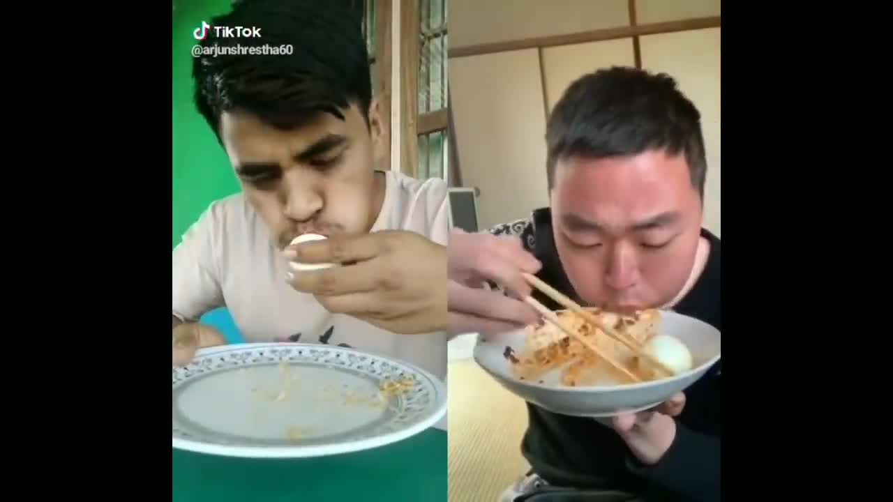 Funny Food Challange On TikTok | Who will win INDIA Vs CHINA | Be Me Stick |