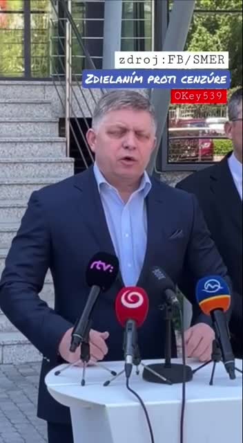 Bývalý slovenský premiér Robert Fico k pomoci Ukrajině