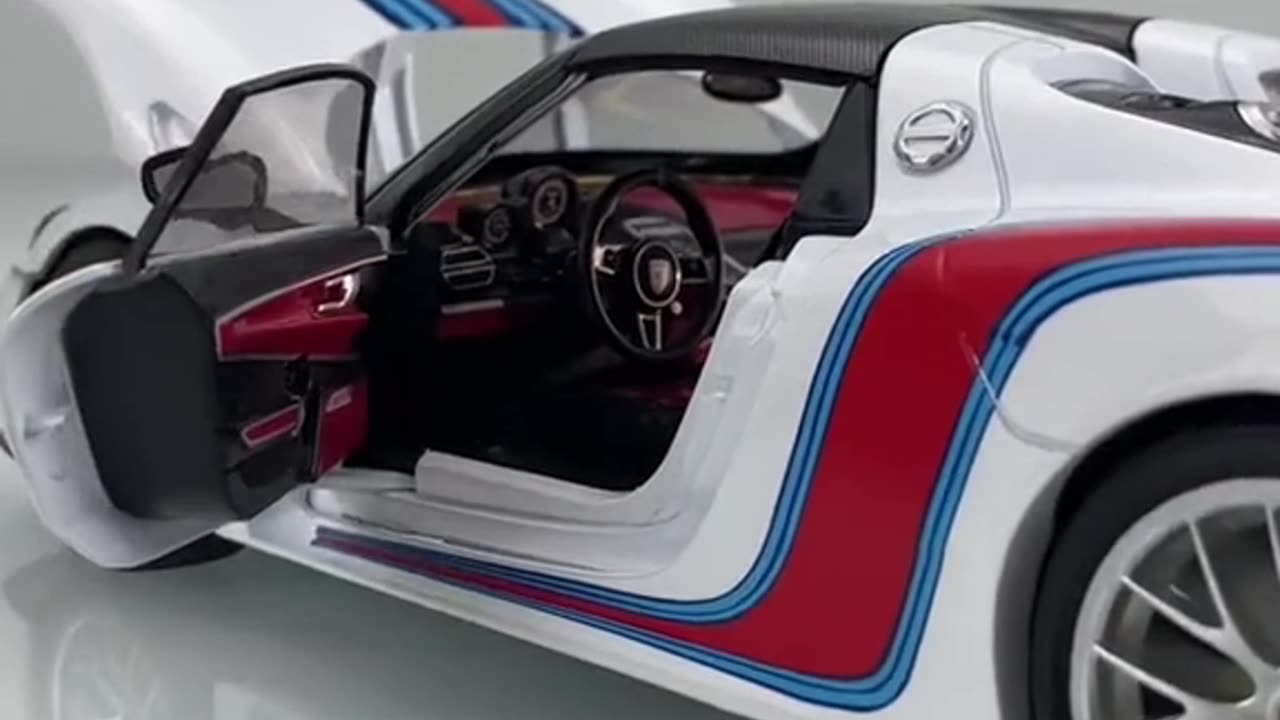 The Martini Porsche 911 Racing Car Model