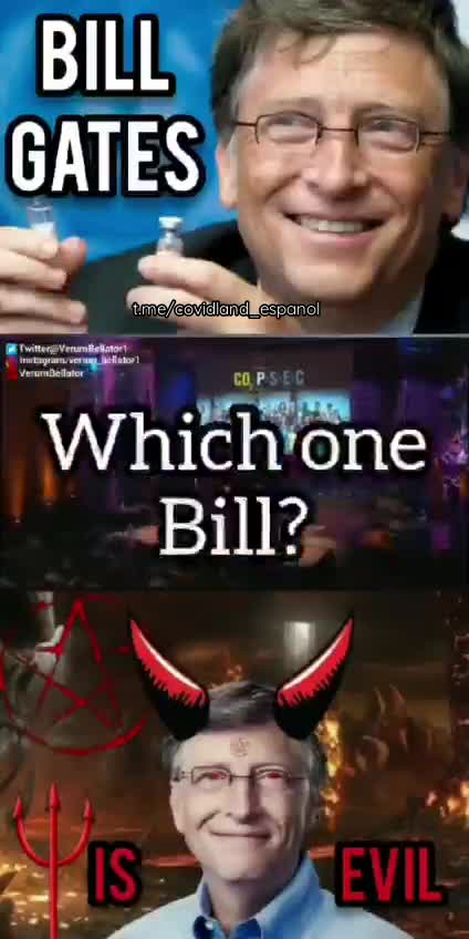 BILL GATES: DESPOBLACIÓN 💉☠️👀