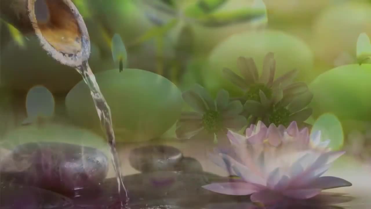 Soothing Water Music to Relax You.