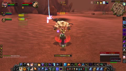 World of Warcraft Classic Land of The Desert Running Some Shadow Magic