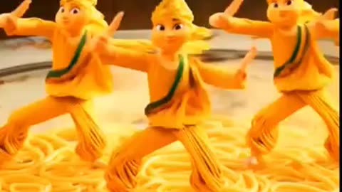 dancing noodles..