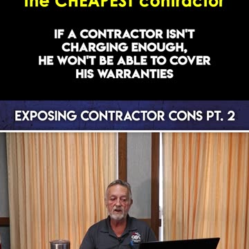 THE DANGERS OF USING THE CHEAPEST CONTRACTOR