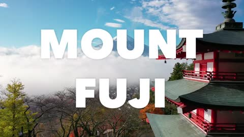 Mount Fuji, Japan _ Beautiful Cinematic 8K Drone Footage