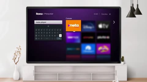 Como instalar o META PLAYER em TVs com sistema ROKU