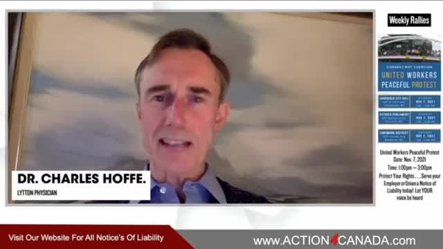 BC DOCTOR CHARLES HOFFE 10 OF MY PATIENTS ARE PERMANENTLY DISABLED AFTER THE COVID VACCINE