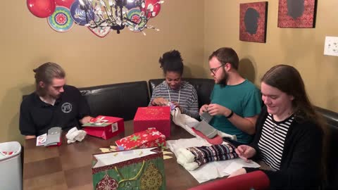 Kids Opening Gifts From Grandparents Christmas 2020.