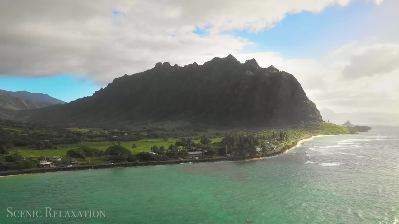 Hawaii 4K - Scenic Relaxation Film with Calming Music