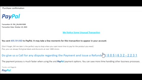 8 Outgoing Calls To Alleged PayPal, Dialer Pakistan General & Cricket Coach, 805 632-2231, 10/19/23