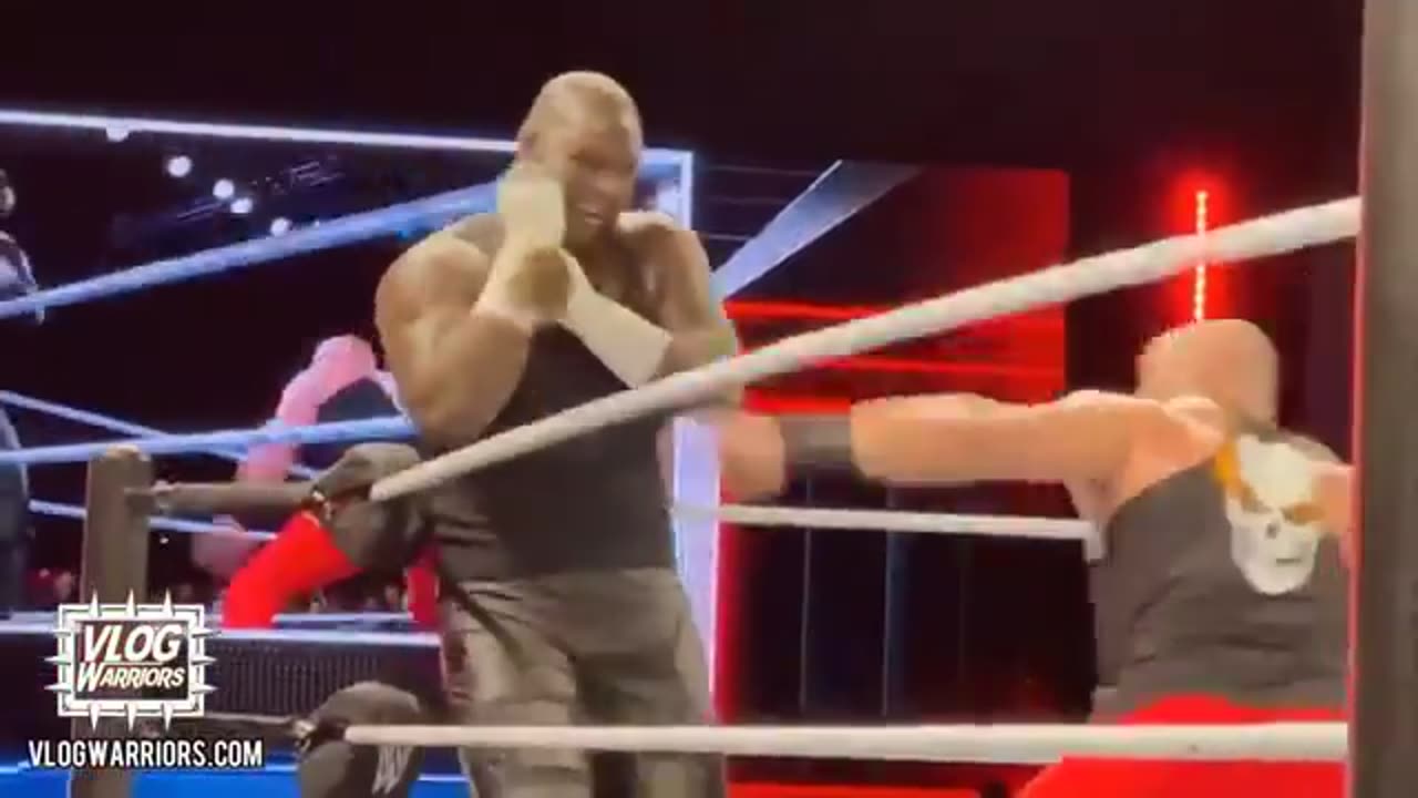 BRAUN STROWMAN AGAIN DESTROYS OMOS - WWE SUNDAY STUNNER 10/23/22