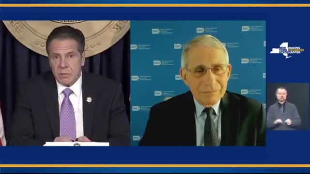 Cuomo Tells Dr. Fauci "We're Like The Modern Day De Niro And Pacino"