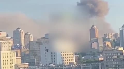 Morning rocket attacks on Kyiv.