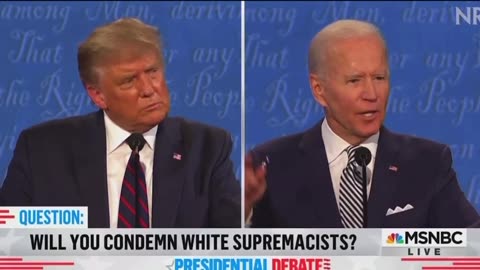 Biden lying about antifa