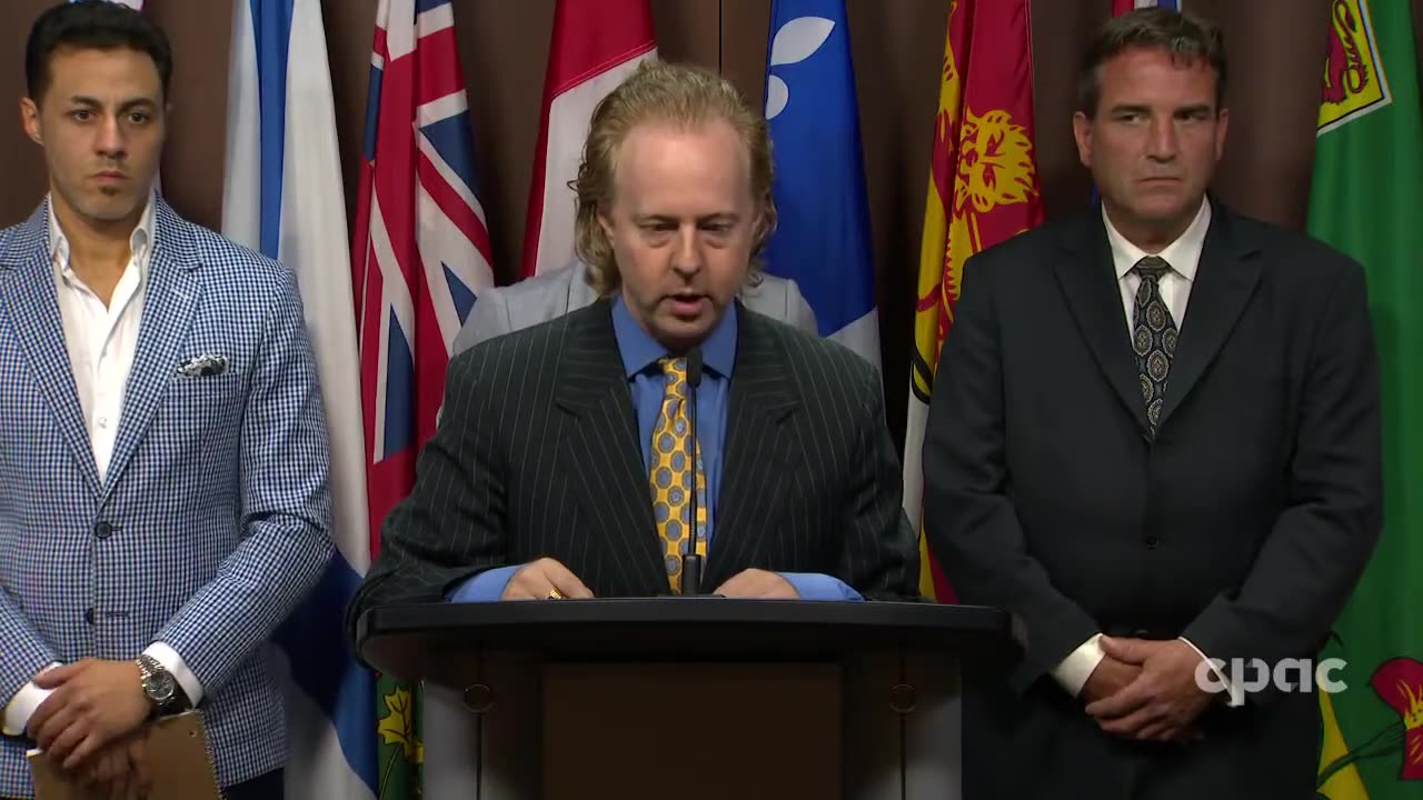 CPAC - Canada - Groups hold news conference on govt tyranny and constitutional violation