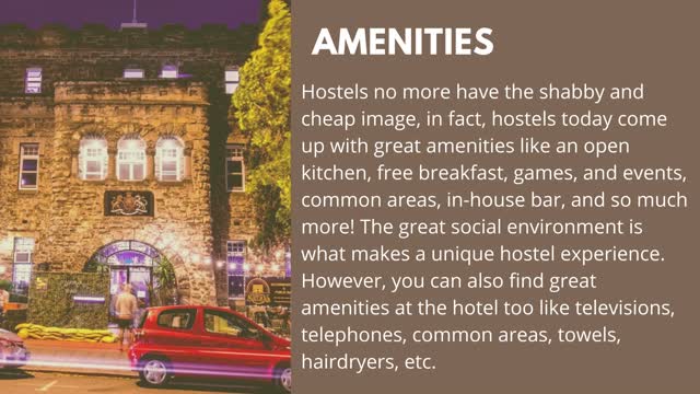 Where to stay? Hostels Vs Hotels