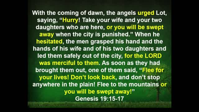 Sodom and Gomorrah - Gen 19 - Mike Kennedy