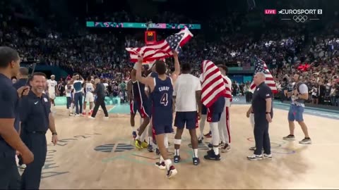 The CHAMPIONS : USA !!! Won France in Final #paris2024