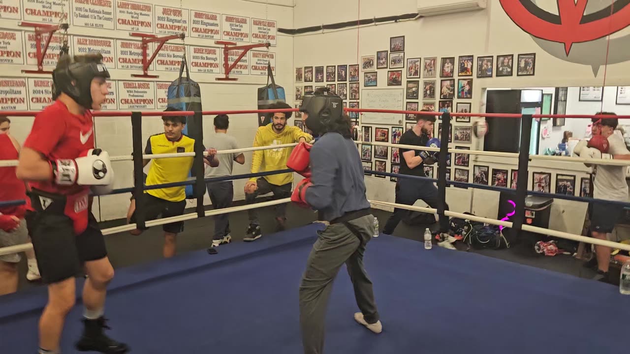 Joey sparring Jimmy 2. 11/6/24