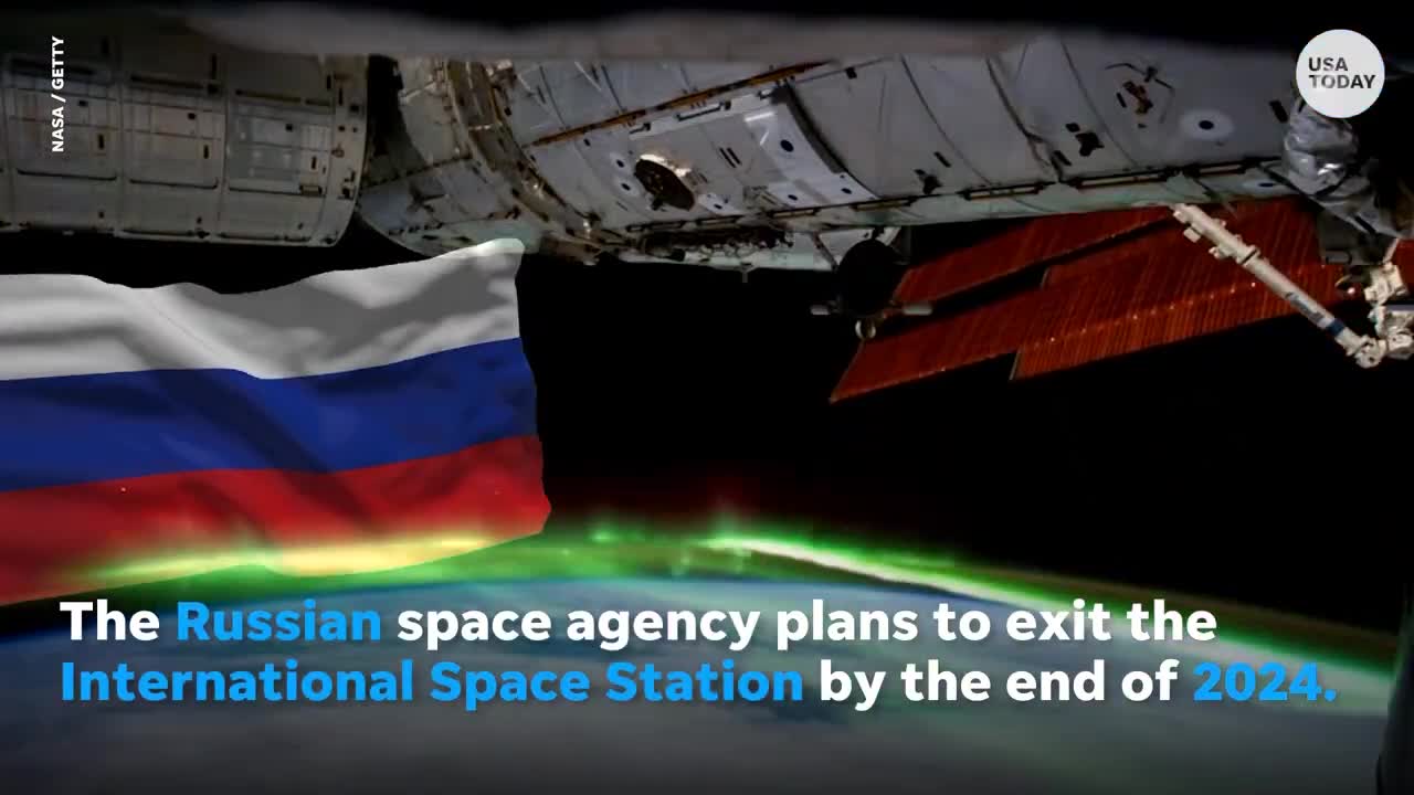 "Russia plans to leave ISS by 2024. Can it stay in orbit without them? | USA TODAY "