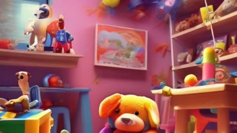 Pets Take Over a Toddler's Playroom