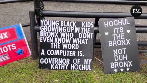 Black Patriots for Trump rally in the Bronx