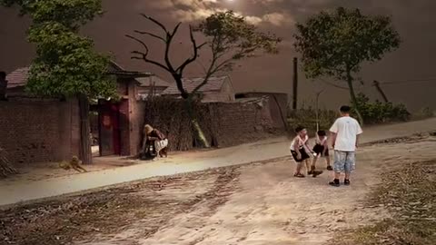 The joy of childhood is so simple