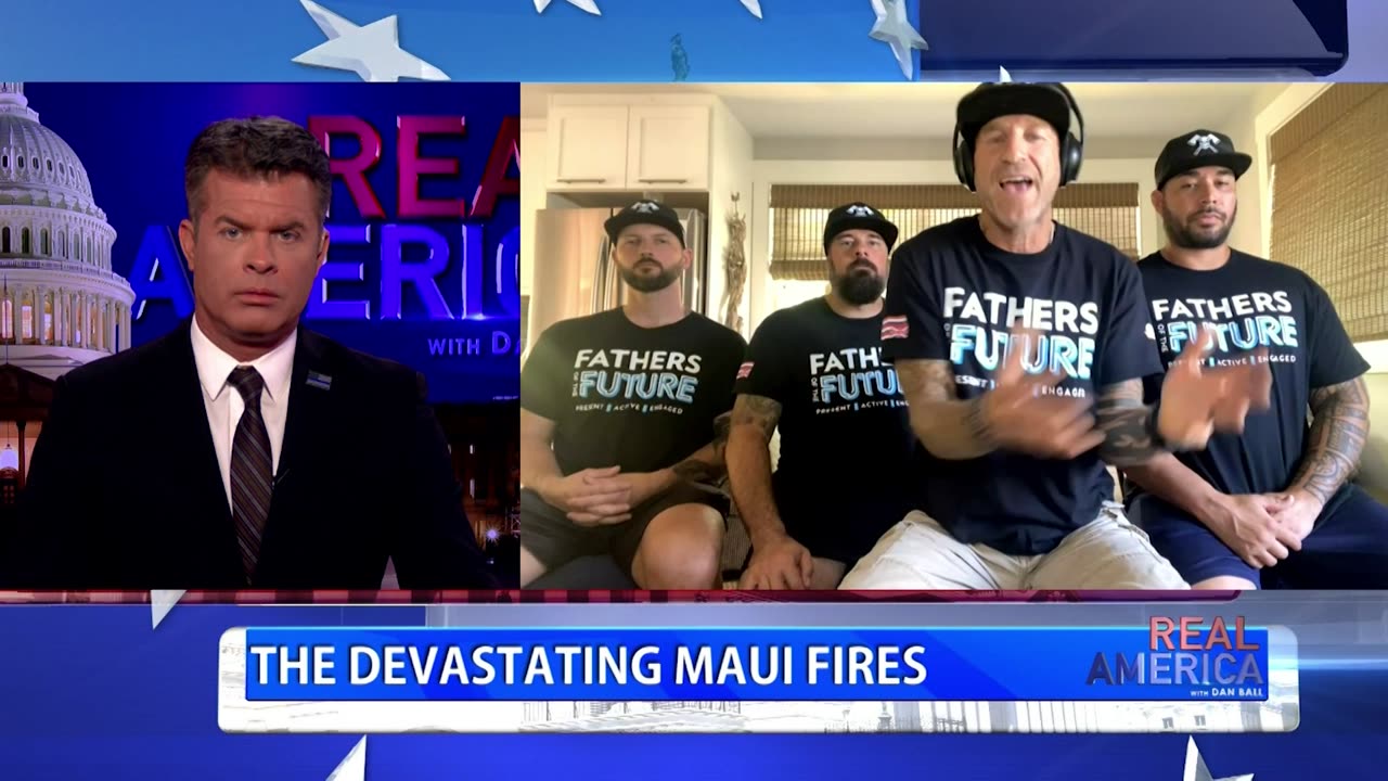 REAL AMERICA -- Dan Ball W/ Luke Kayyem, Recovery Efforts Continue In Maui, 8/30/23