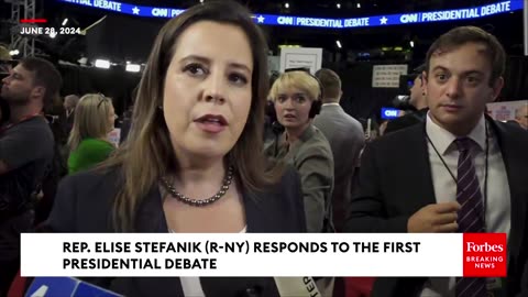 'Democrats Are In Full Panic Mode'- Elise Stefanik Reacts To Biden's Presidential Debate Performance