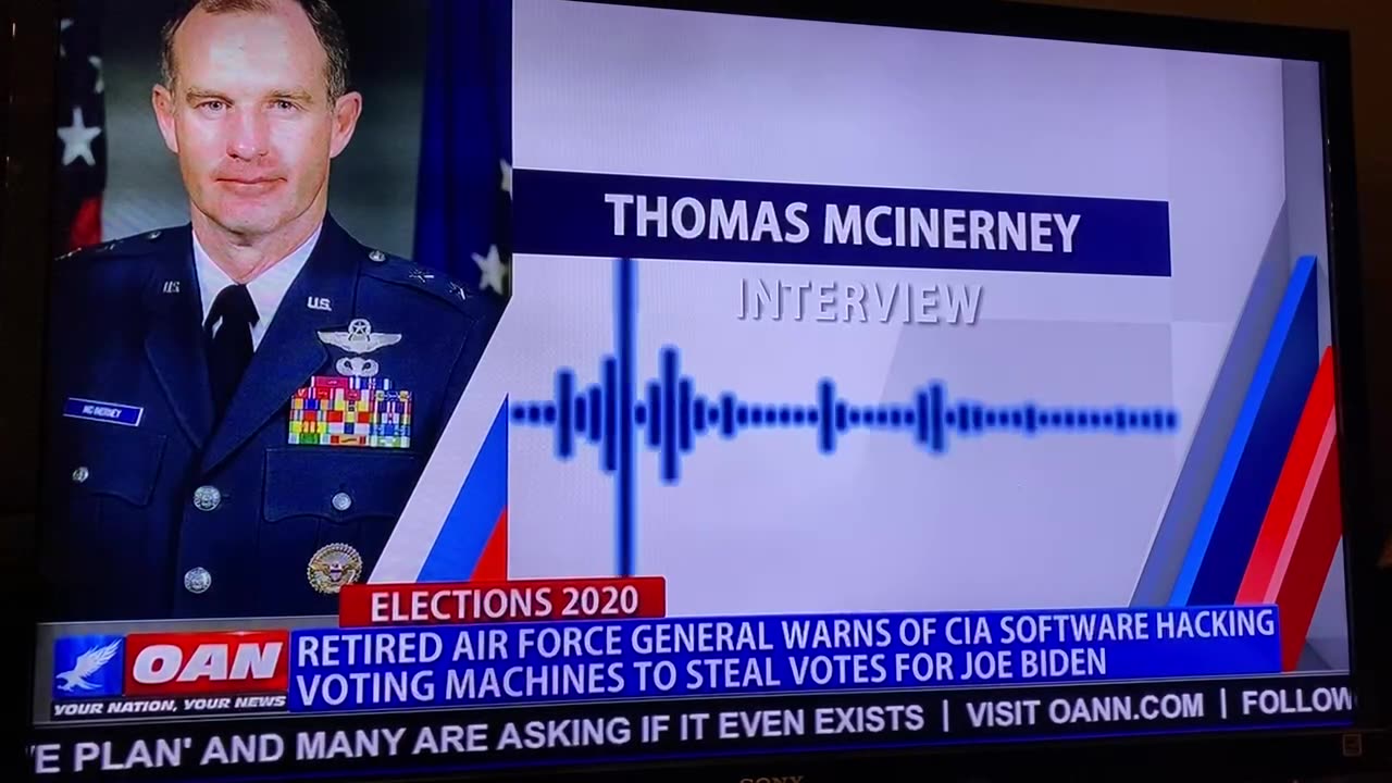 11/17/20 OAN McInerney CIA Election Cheating Hammer and Scorecard