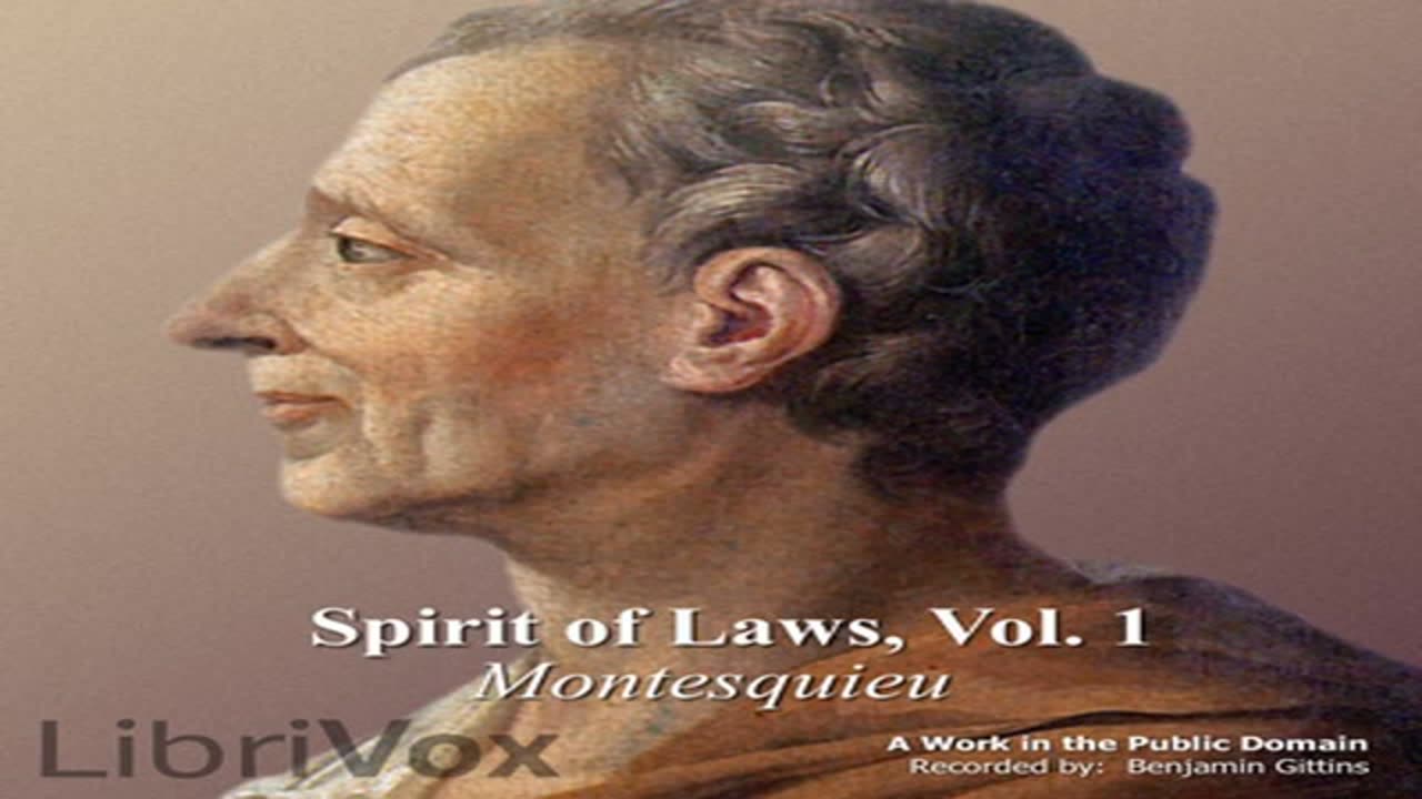 The Spirit of Laws (V 1) by Charles-Louis de Secondat, baron de La Brède et de MONTESQUIEU Part 1_2