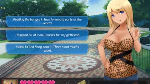 jessie all questions HuniePop