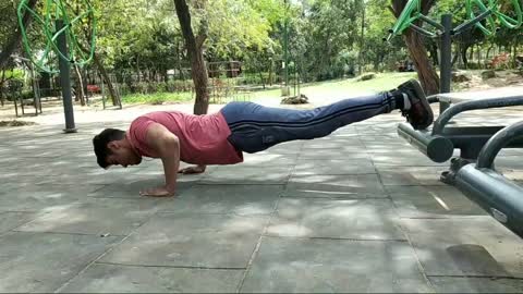 Decline push Ups for better chest.