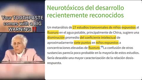 PASTA DENTAL FLUORADA ES TÓXICA