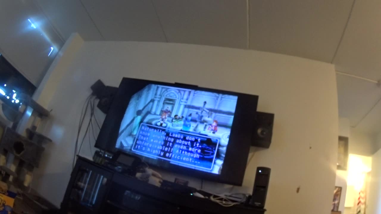 Playing Xenogears while high talking shit and cooking food (2/2)