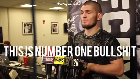 Funny moments of Khabib Nurmagomedov