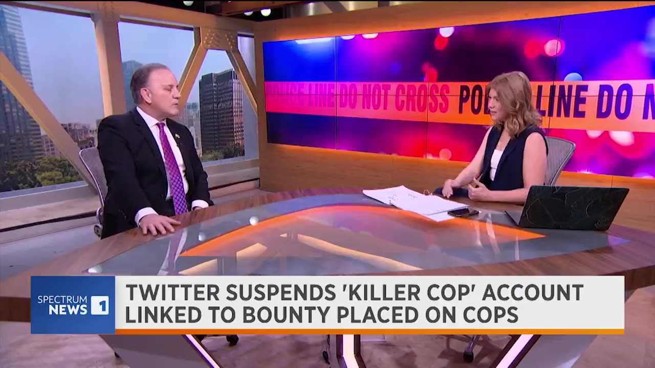 Kate interviews Robert Rico who is lying through his teeth while licking his lips.