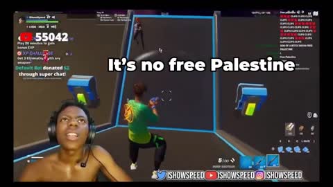When Ishowspeed supports palestine