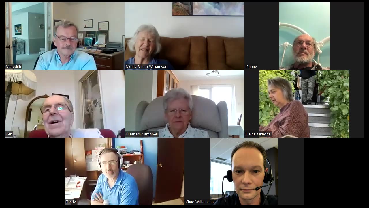 Zoom Prayer and Share Meeting - May 17/2023