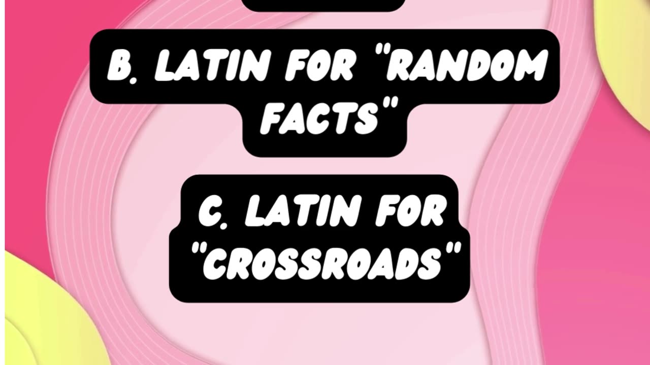 Odd Trivia 8