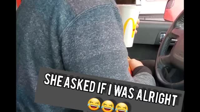 Shocking Drive Thru Experience