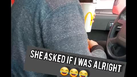 Shocking Drive Thru Experience