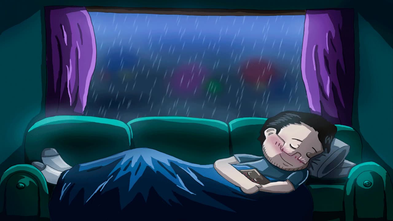 Relaxing Rain for Sleep 8 HOURS Rain Sound for Deep Sleep