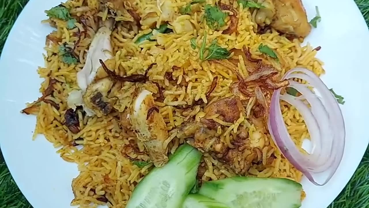 Chicken biryani recipe 😋