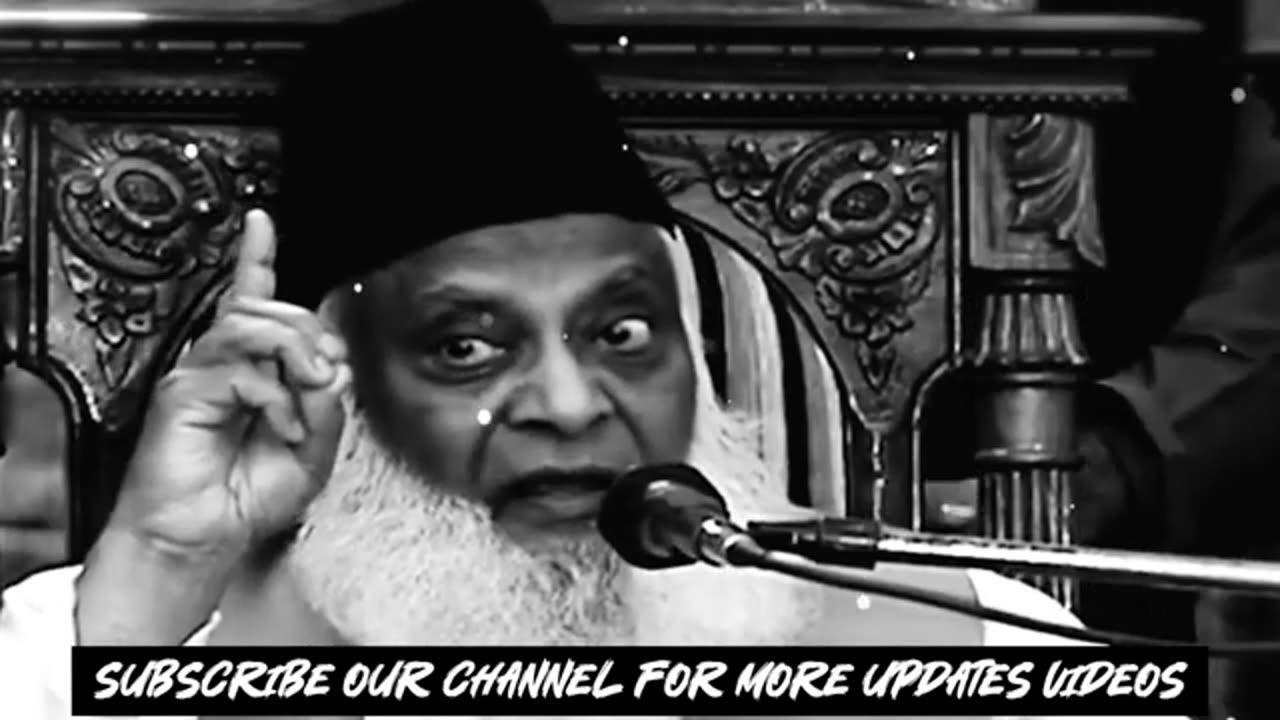 Masjid aqsa explained by Dr israr ahmad