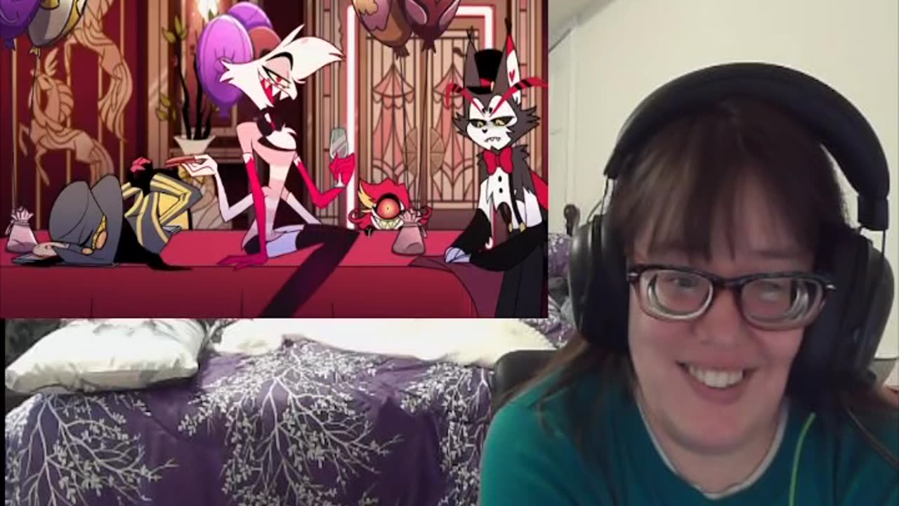 Blind Reaction to Hazbin Hotel Season 1 Episode 5