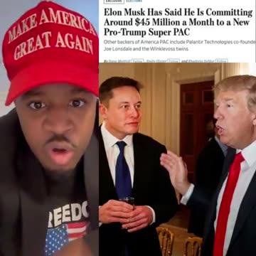 WE THE WHITE AFRICAN AMERICANS ARE BACKING DONALD J TRUMP