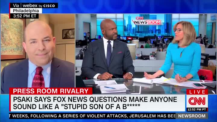 Brian Stelter Carries Water For Psaki After Doocy, Podcast Blowback